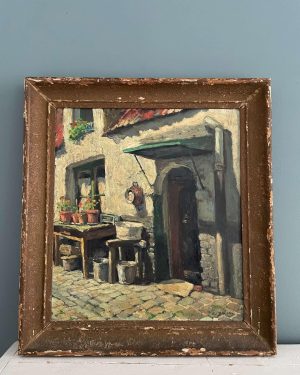 Tableau signé Robert Boudry