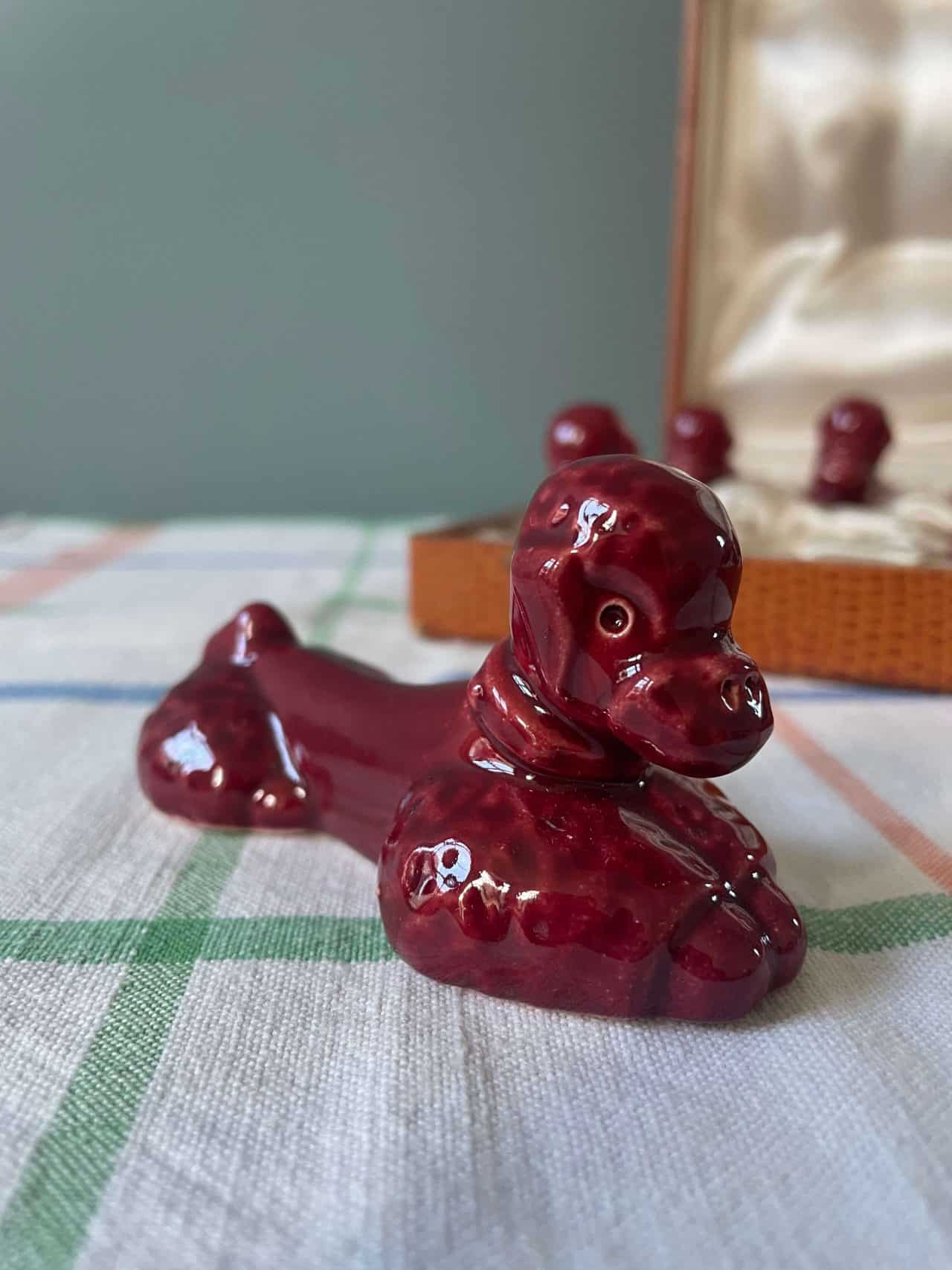 Maison CHRISTOFLE. 12 porte-couteaux en métal argenté, modèl - Lot 6