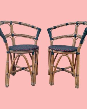 Chaises de bistrot vintage