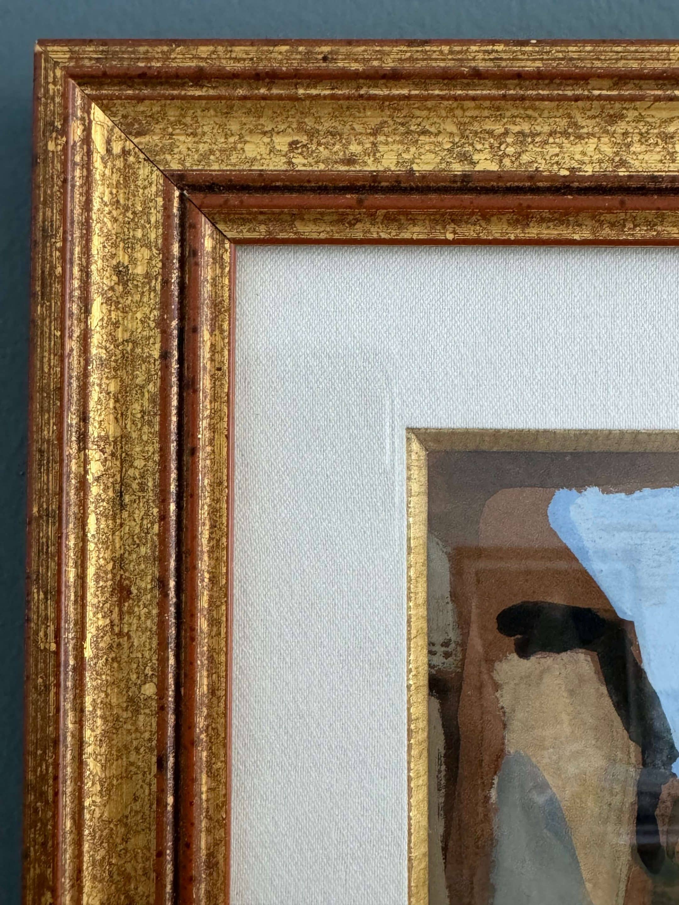 Pierre Eugène Montezin, peinture à la gouache