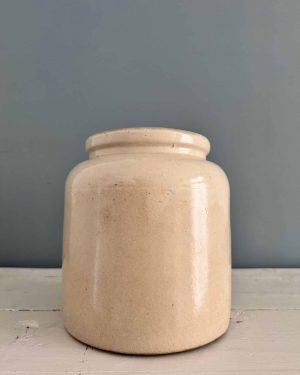 Grand pot en grès vernissé