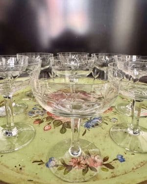 Coupes à champagne des années 1950