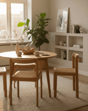 4 chaises vintage, design italien 70's