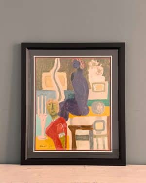 Peinture de Rigobert Haeck XXème