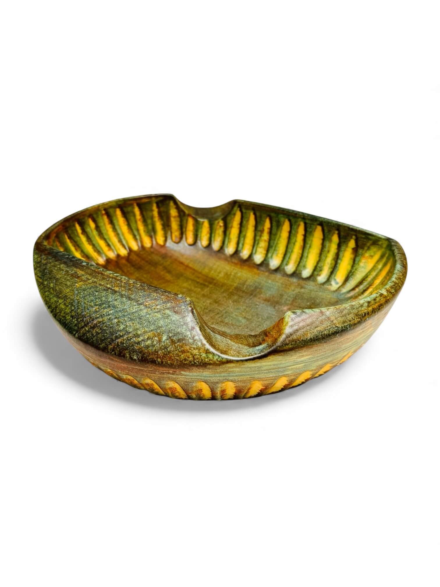 Cendrier vintage en céramique