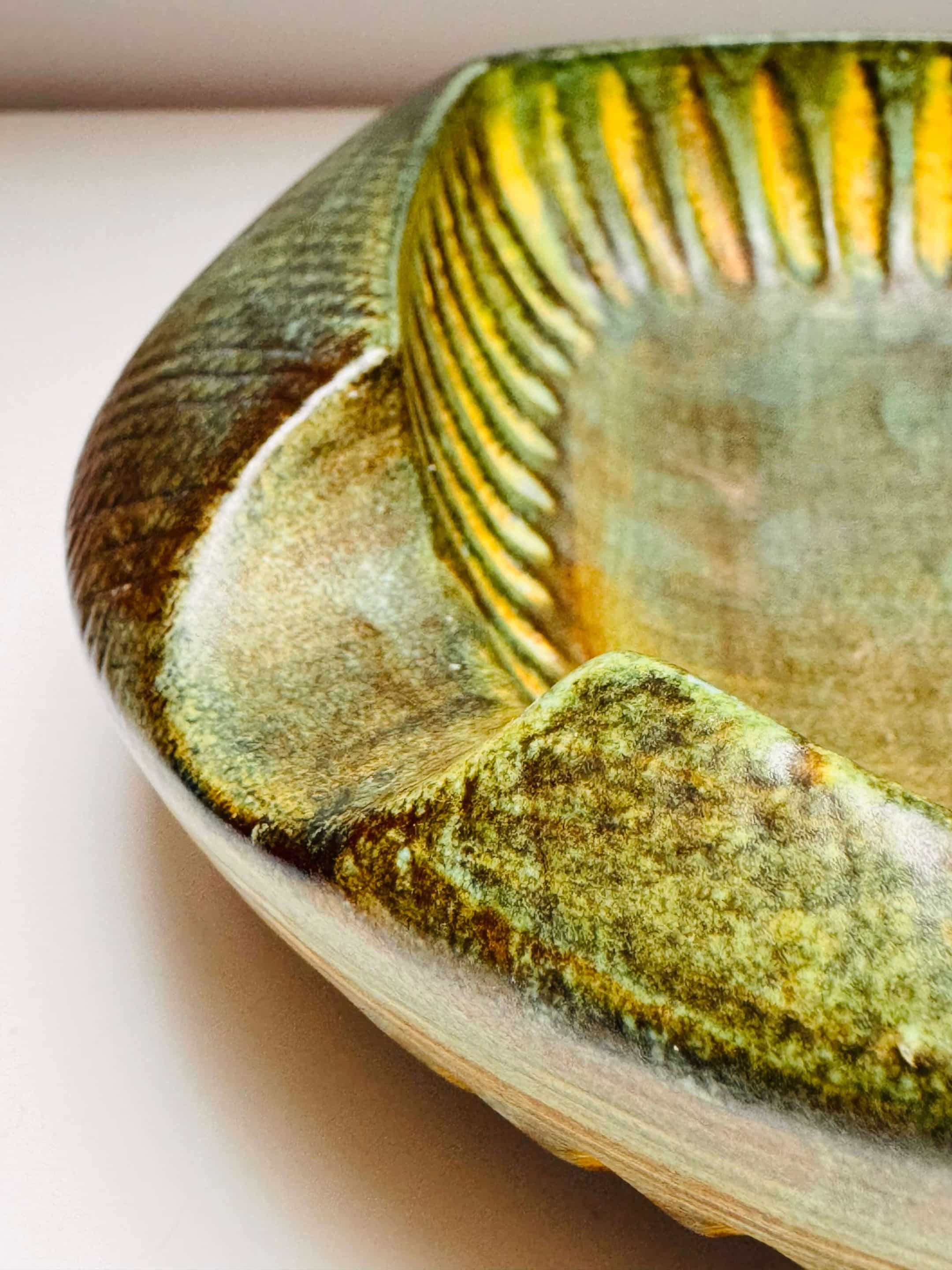 Cendrier vintage en céramique