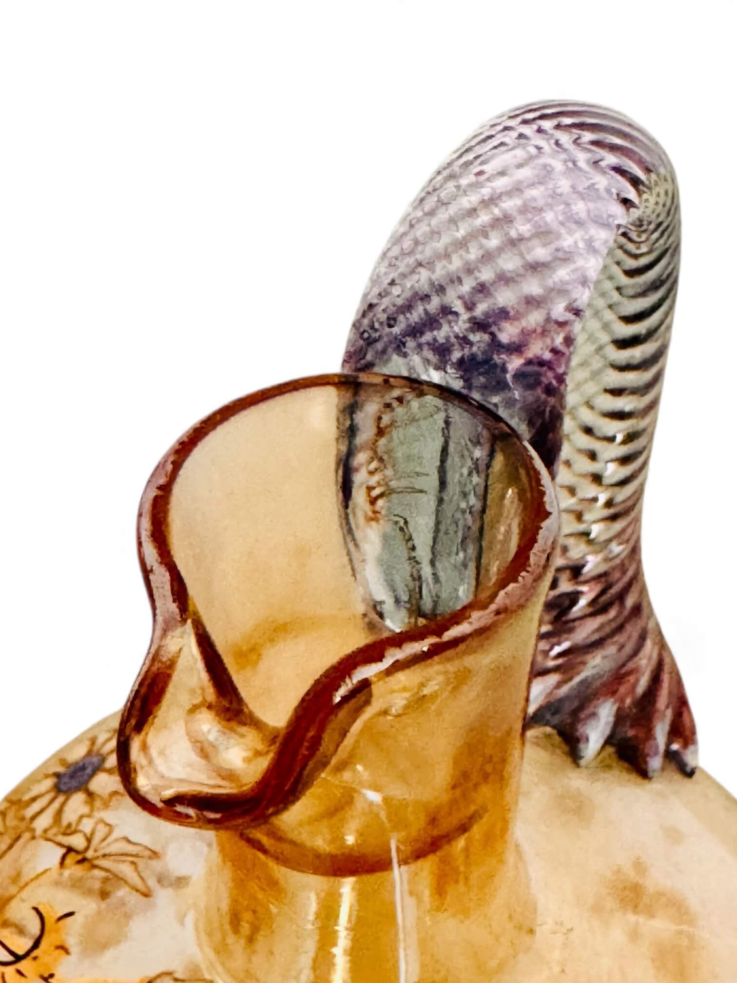 2 flacons Baccarat Art Nouveau