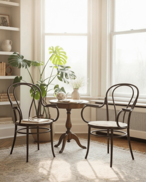 Deux fauteuils Jacob & Joseph Kohn 1900
