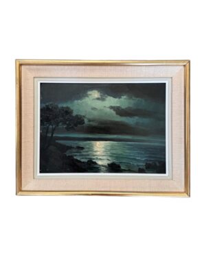 Huile sur isorel signée Henri Brun-Marin (XXème)