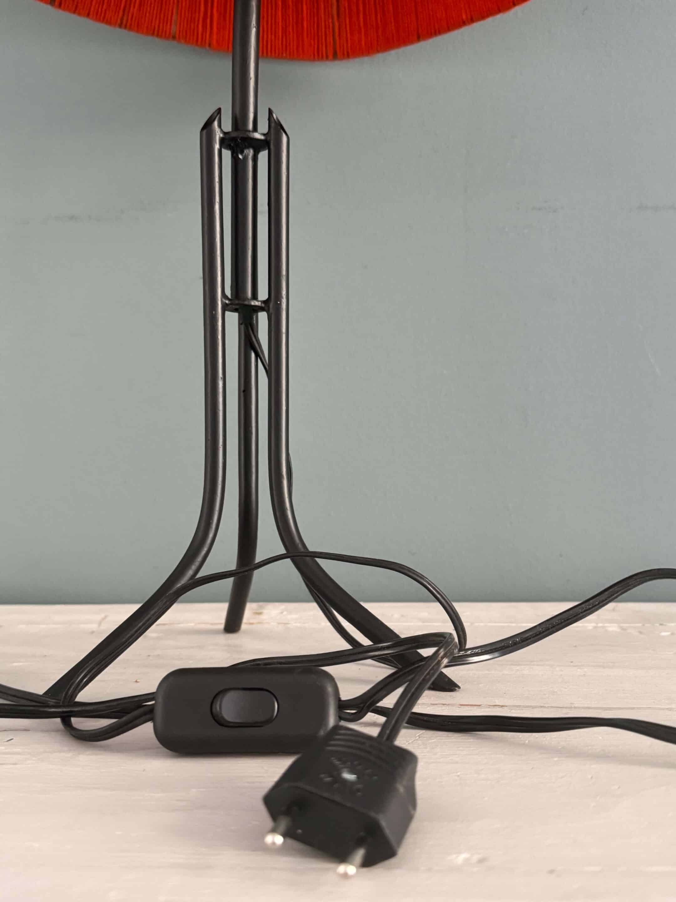 Lampe à piètement tripode, années 50