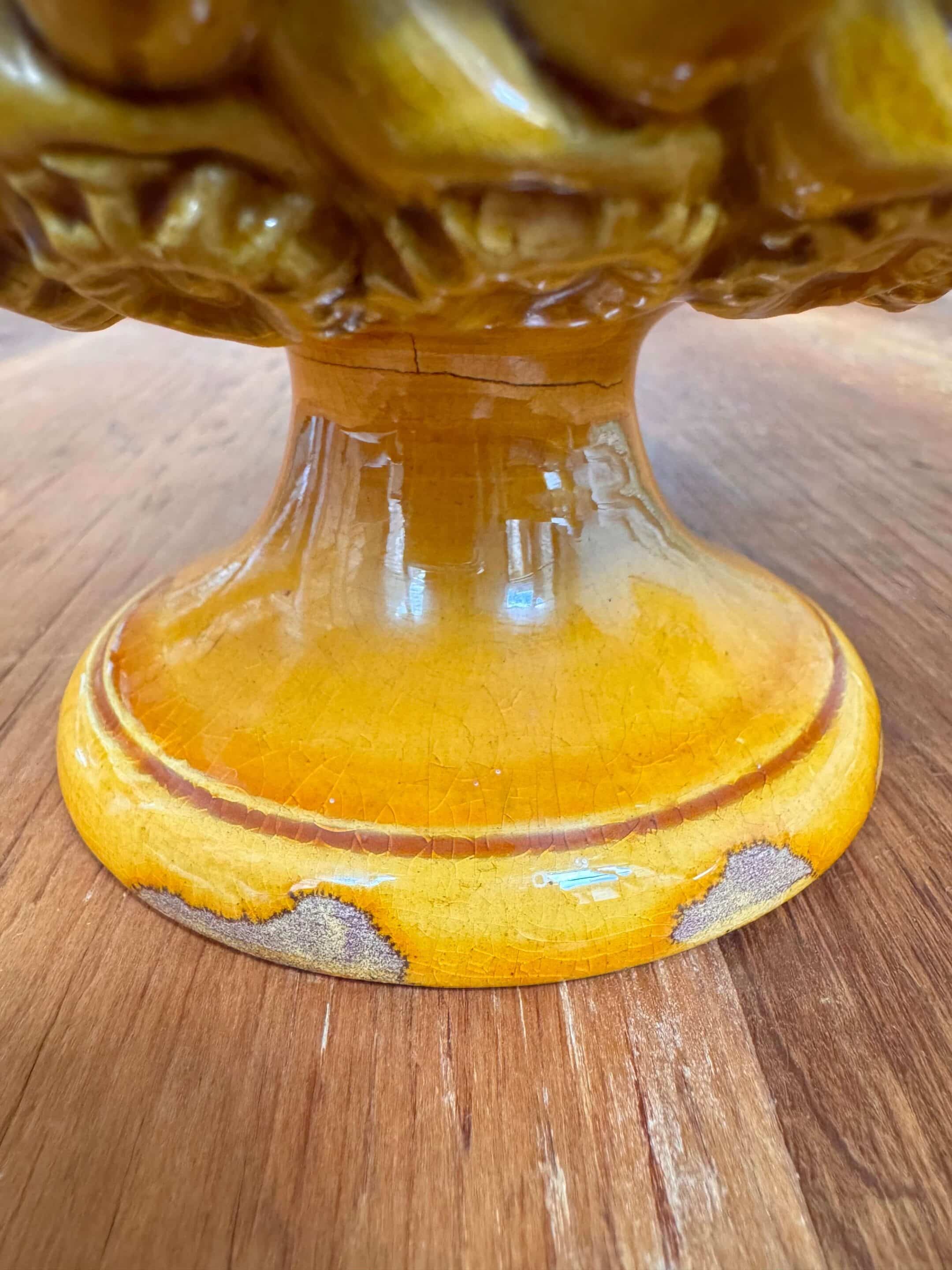 Corbeille tressée sur pied, Maison Pichon Uzès