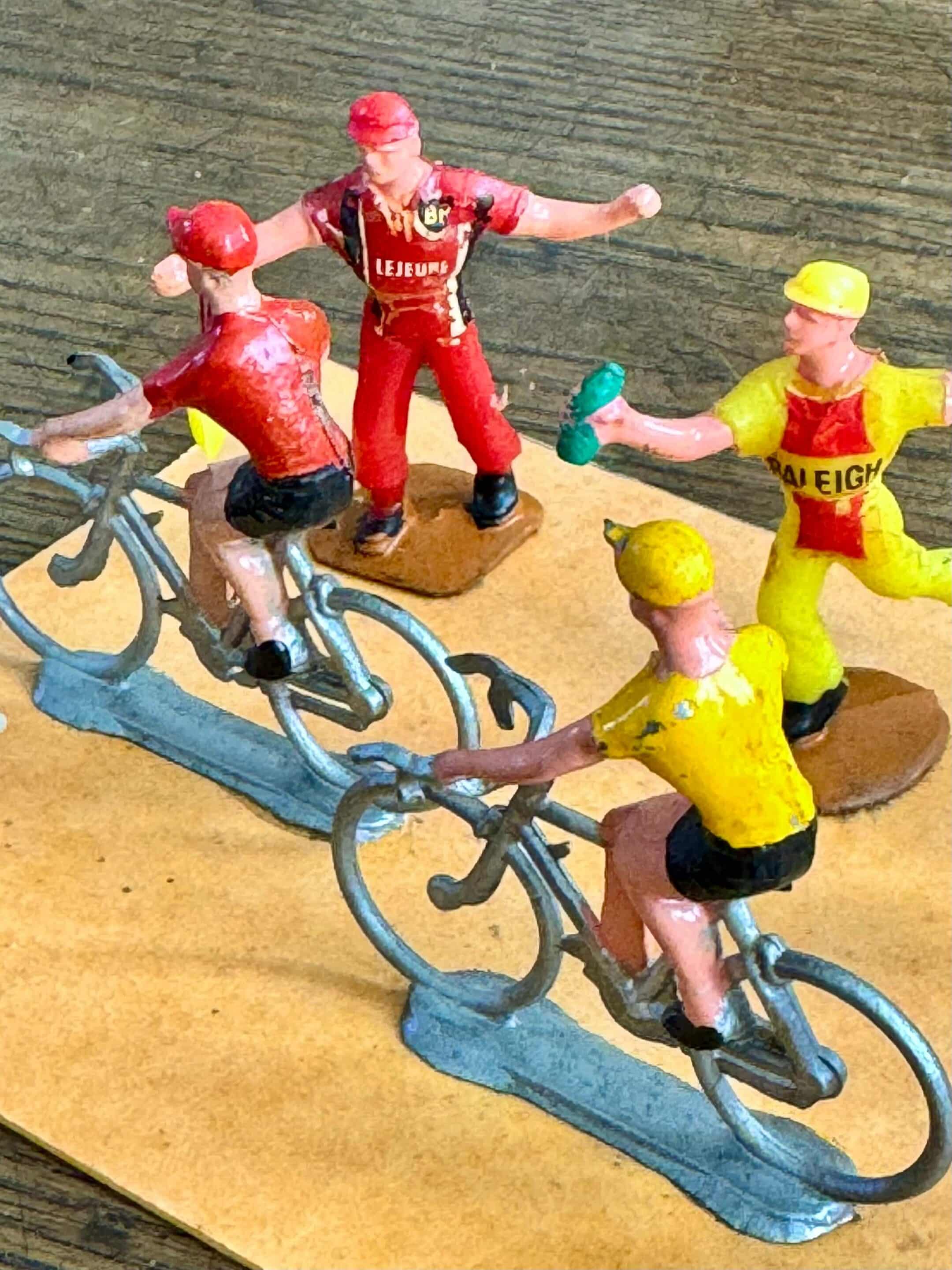 Planche de cyclistes miniatures du Tour de France, Salza France