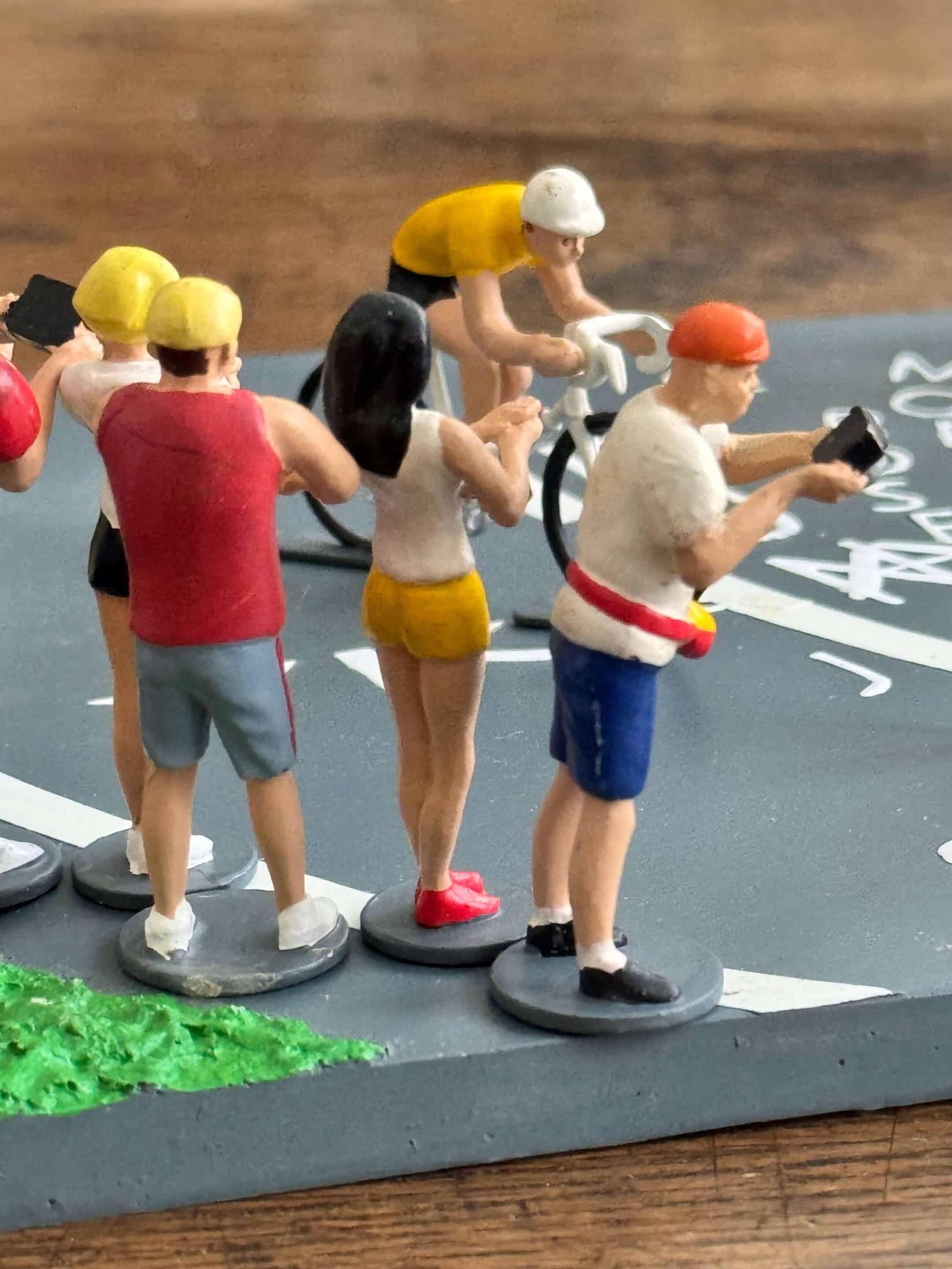Diorama de collection Tour de France, éditions Atlas
