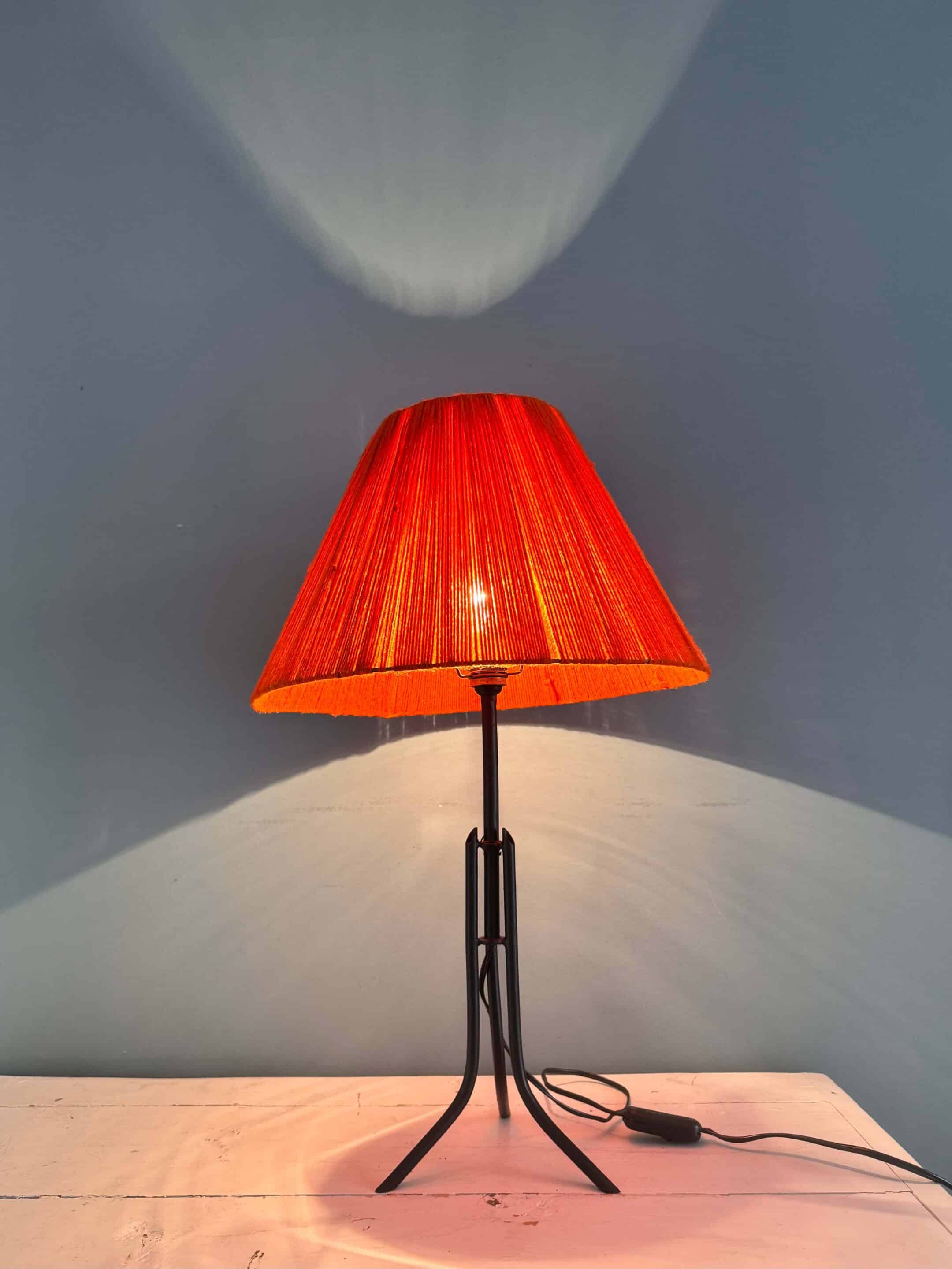 Lampe à piètement tripode, années 50