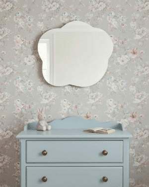 Miroir nuage 70's, création Mathias Paris Design