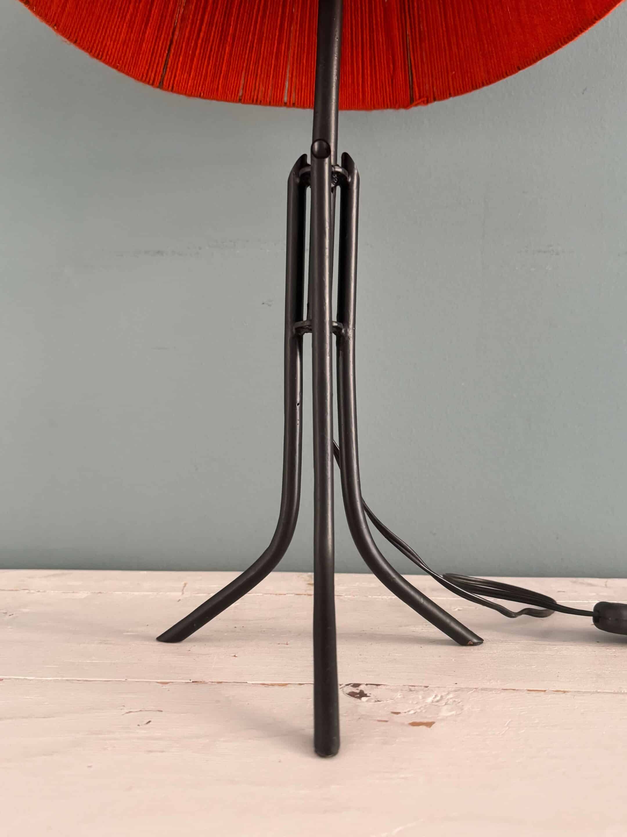 Lampe à piètement tripode, années 50
