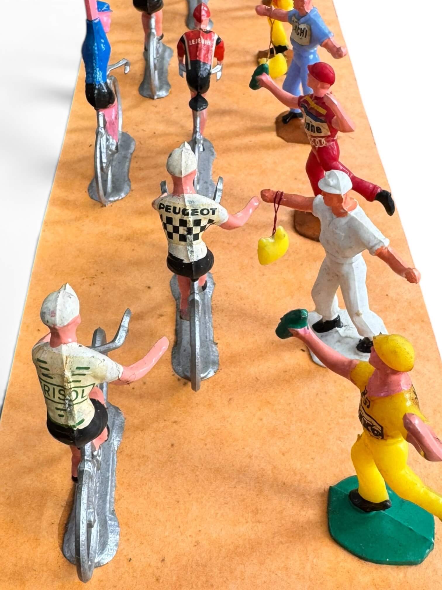 Planche de cyclistes miniatures du Tour de France, Salza France