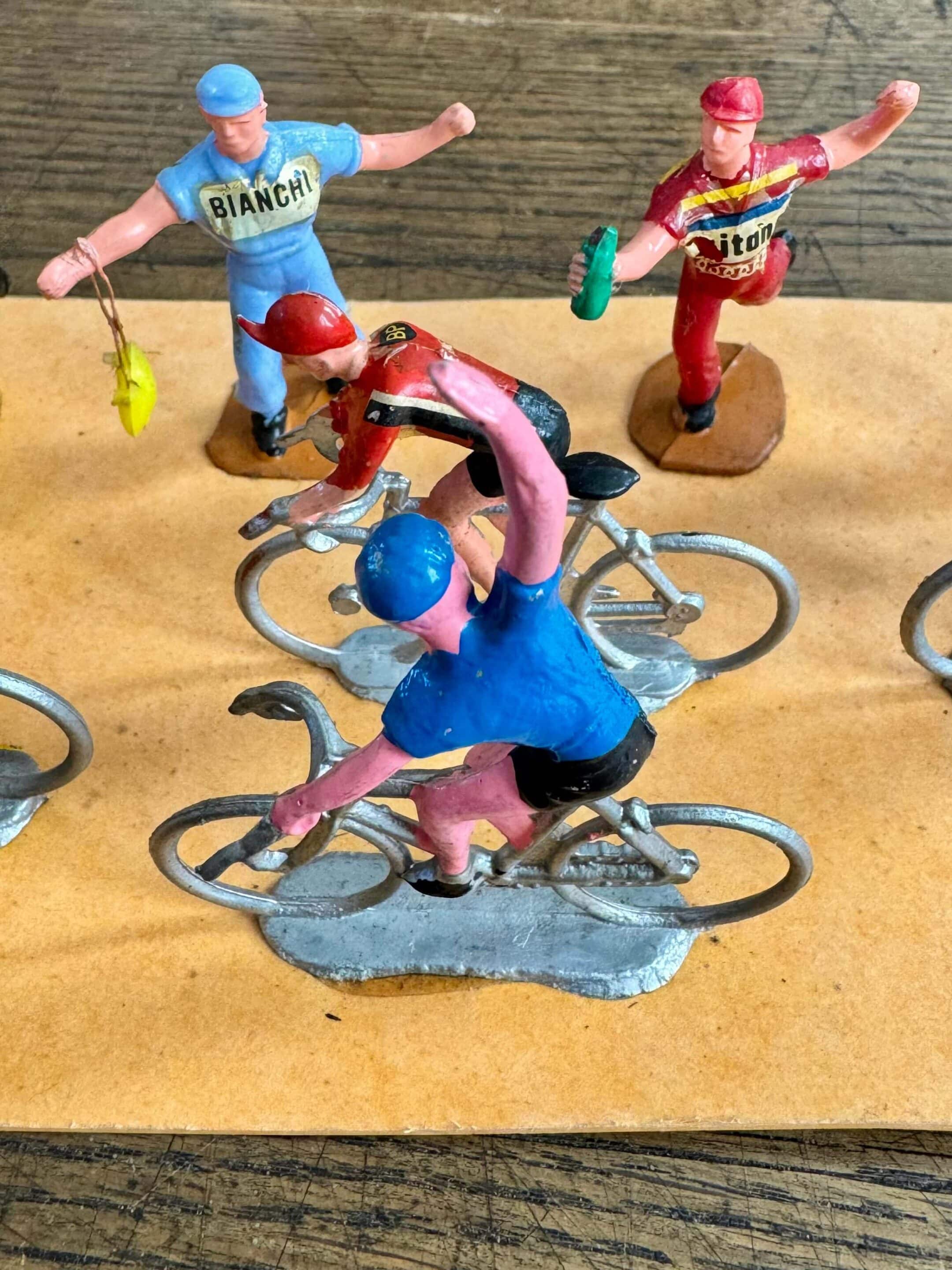 Planche de cyclistes miniatures du Tour de France, Salza France