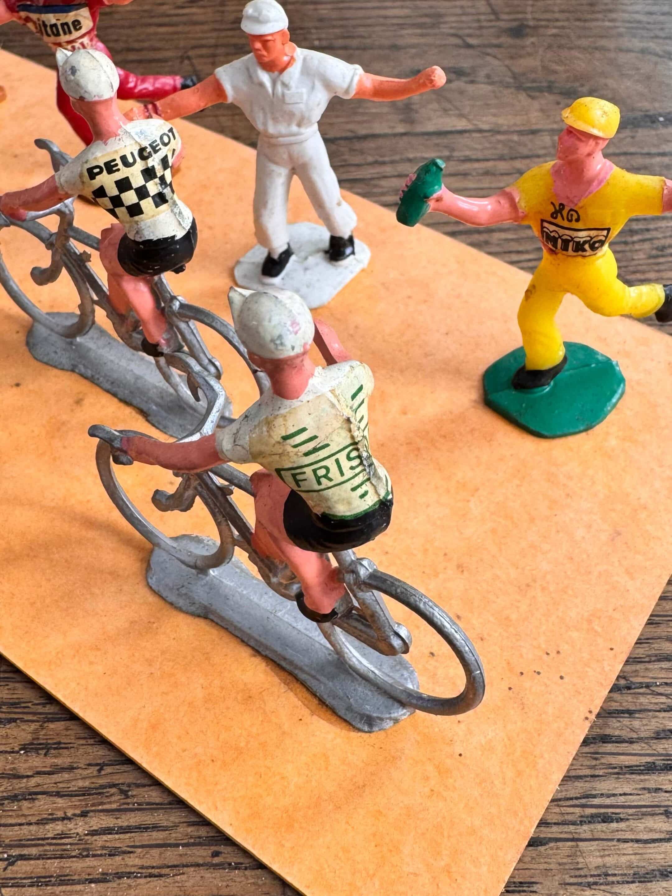 Planche de cyclistes miniatures du Tour de France, Salza France