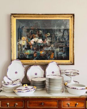 Service de vaisselle André François en porcelaine de Limoges