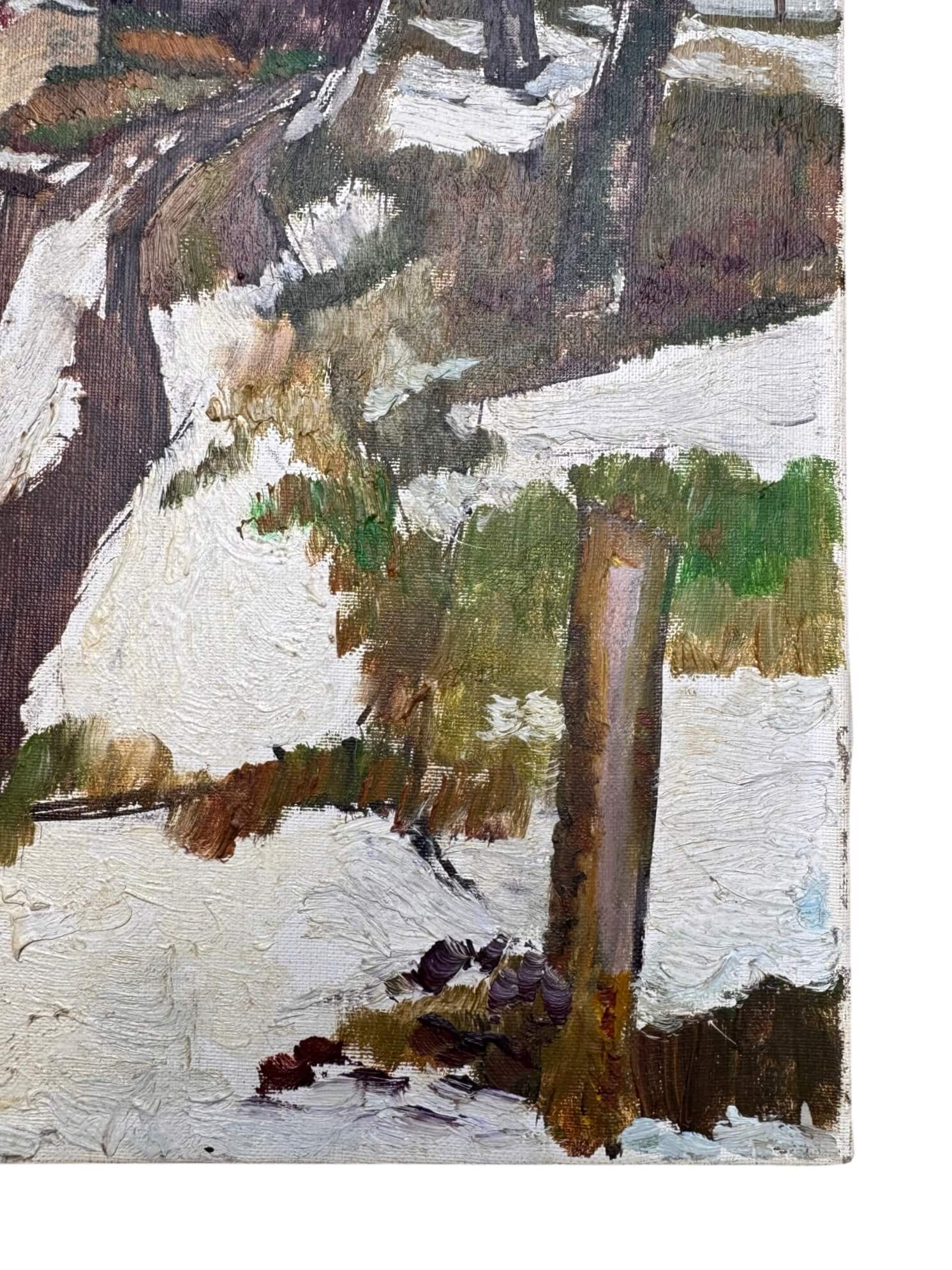 Maurice Boitel, chemin à Conches, 1963