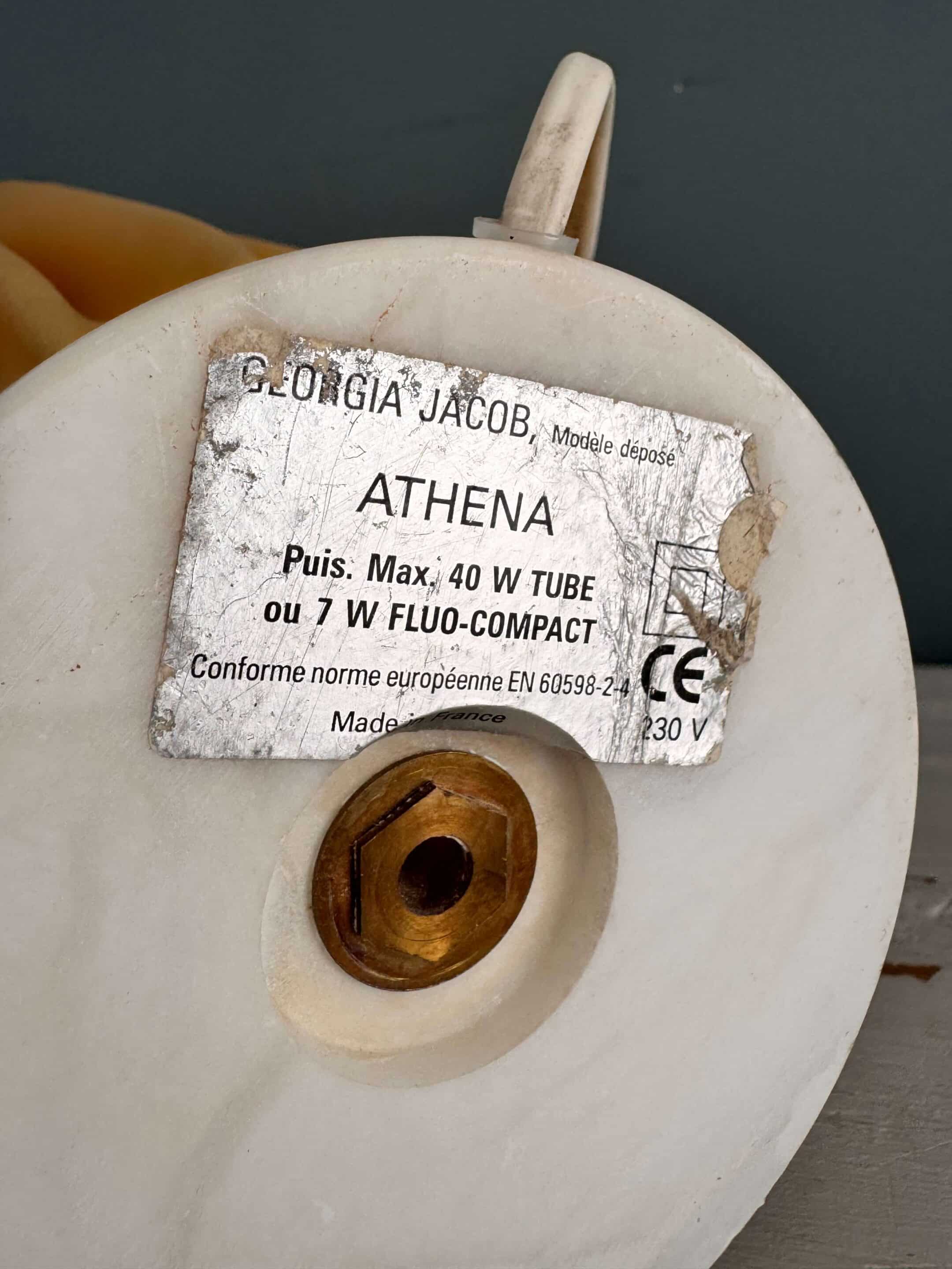 Lampe Athena, Georgia Jacob