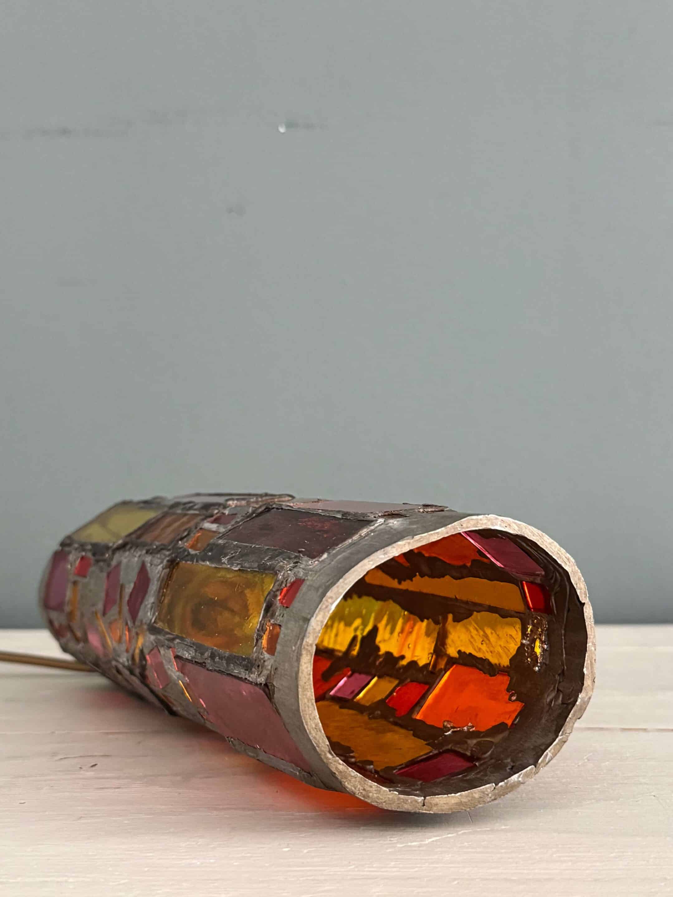 Lampe vitrail Merot