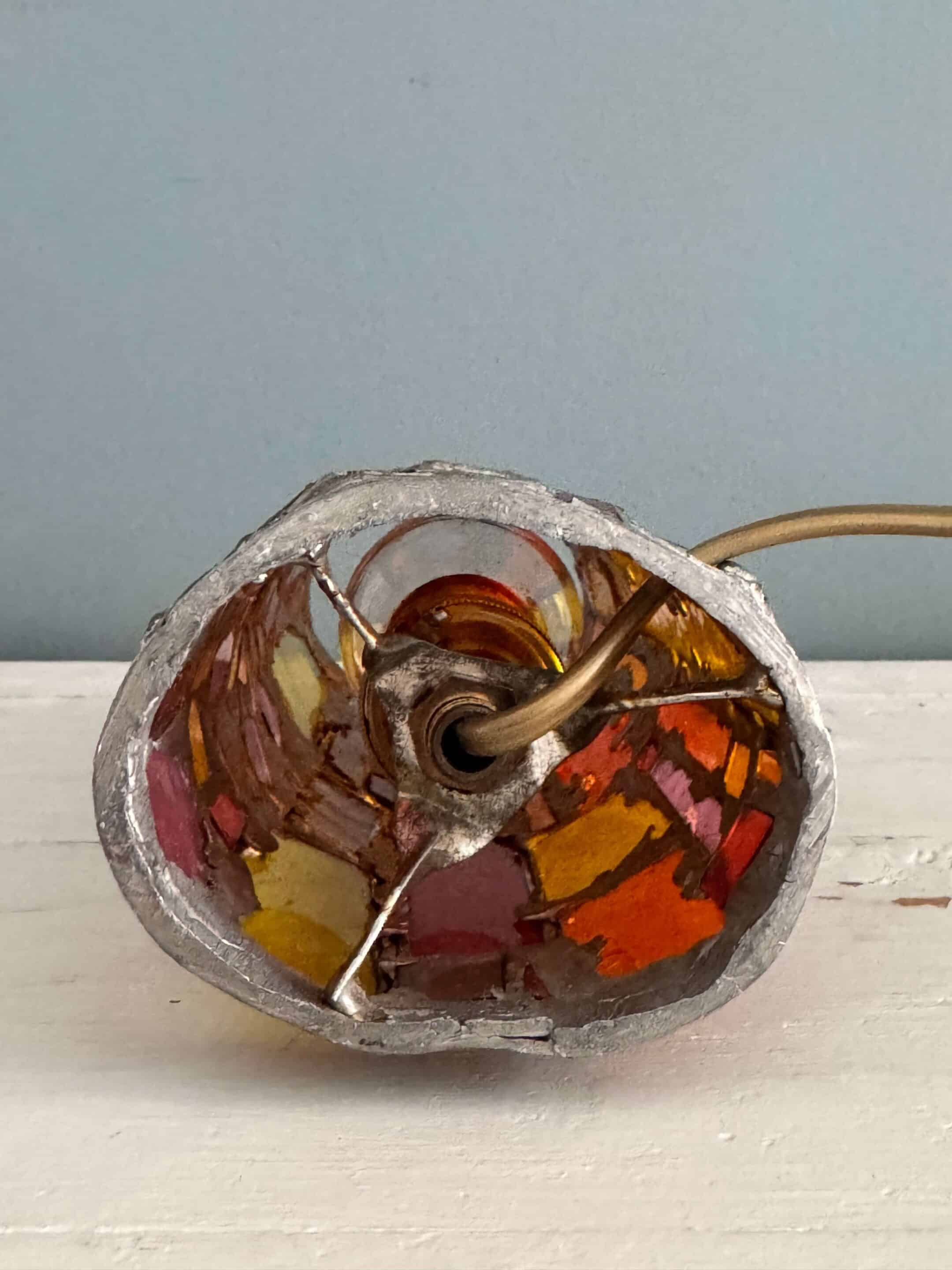 Lampe vitrail Merot