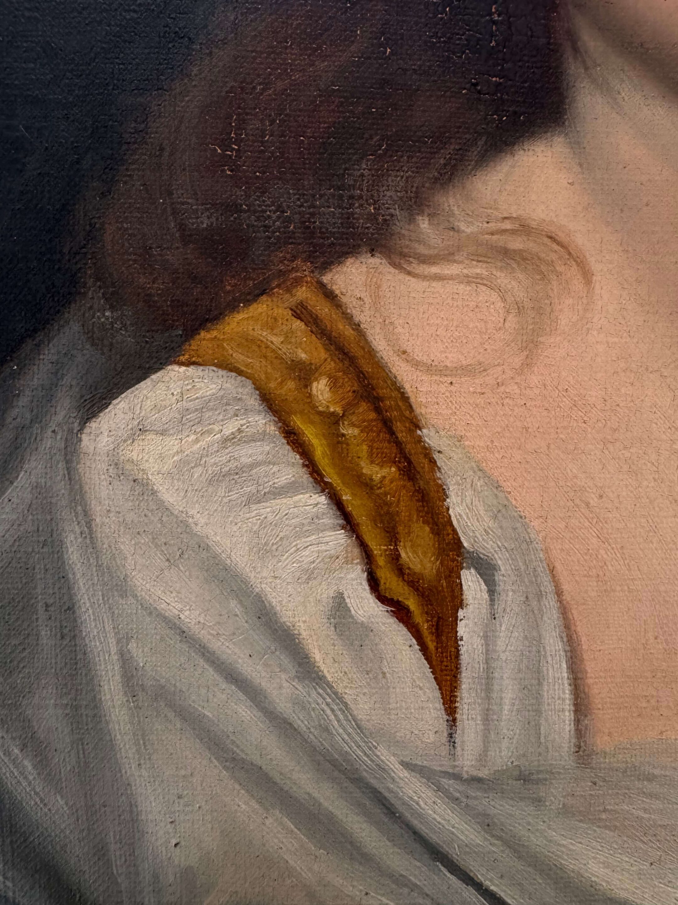 Marie-Geneviève Bouliard, autoportrait, tableau XIXème