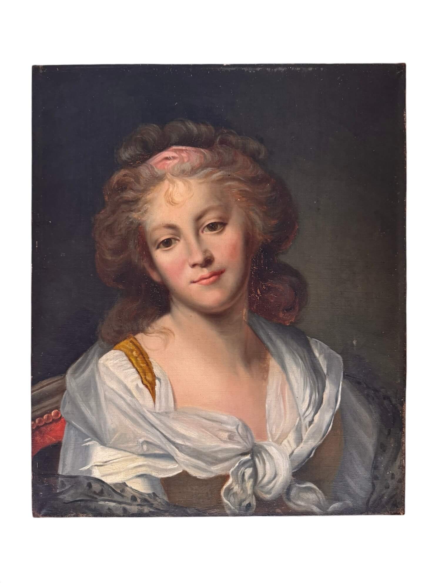 Marie-Geneviève Bouliard, autoportrait, tableau XIXème