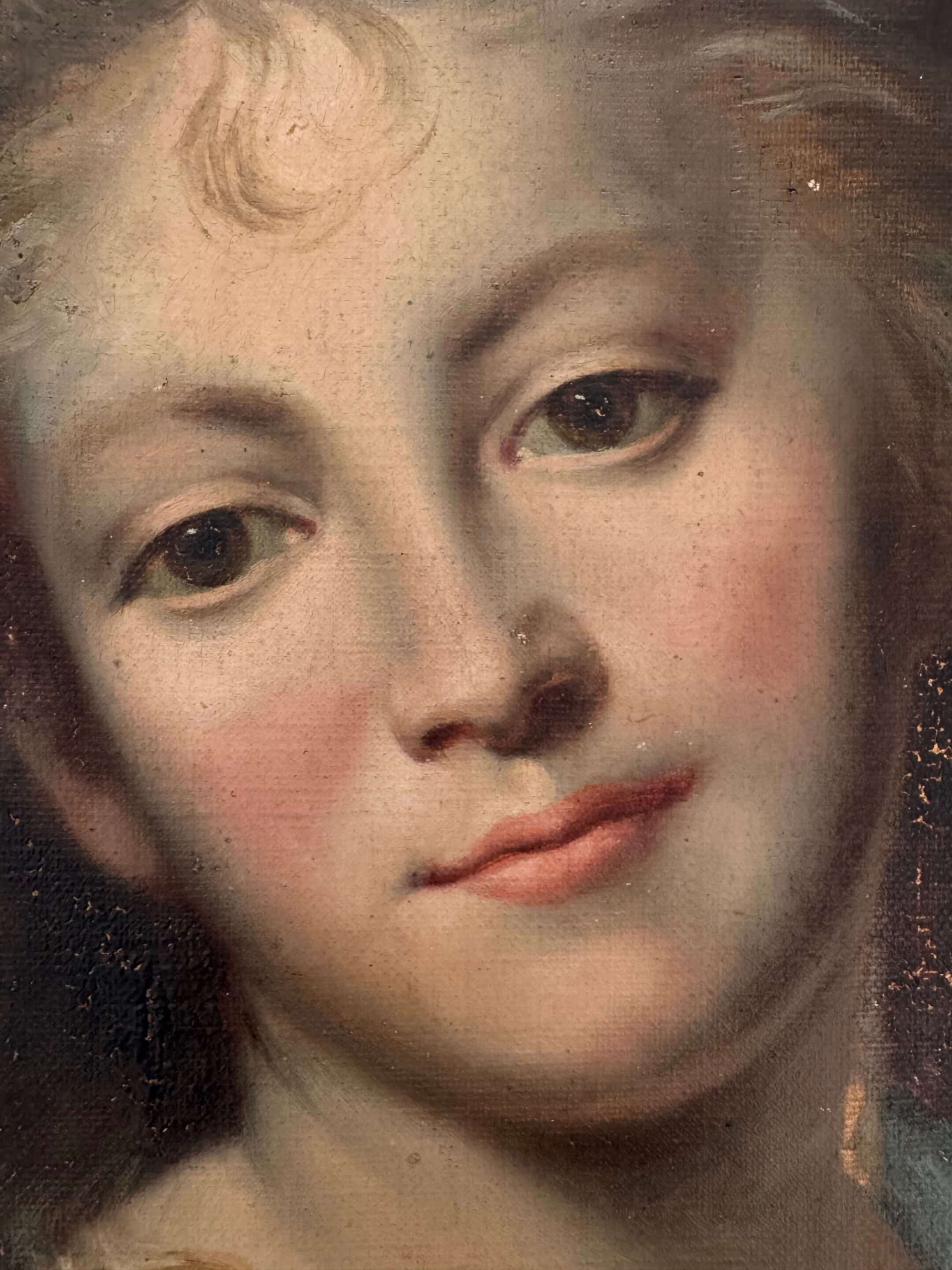 Marie-Geneviève Bouliard, autoportrait, tableau XIXème