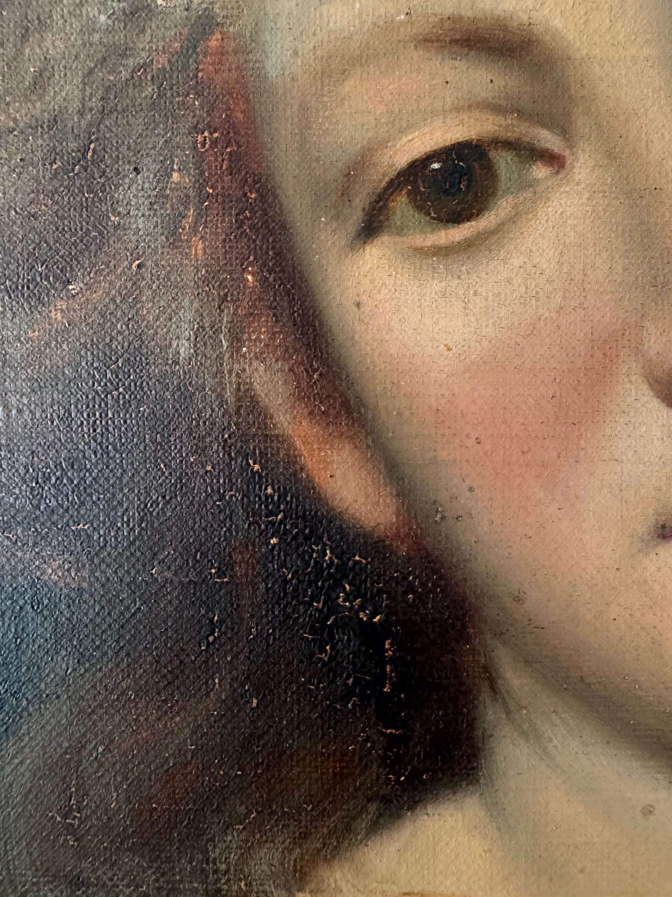 Marie-Geneviève Bouliard, autoportrait, tableau XIXème