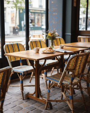 Table de bistrot Thonet 1900