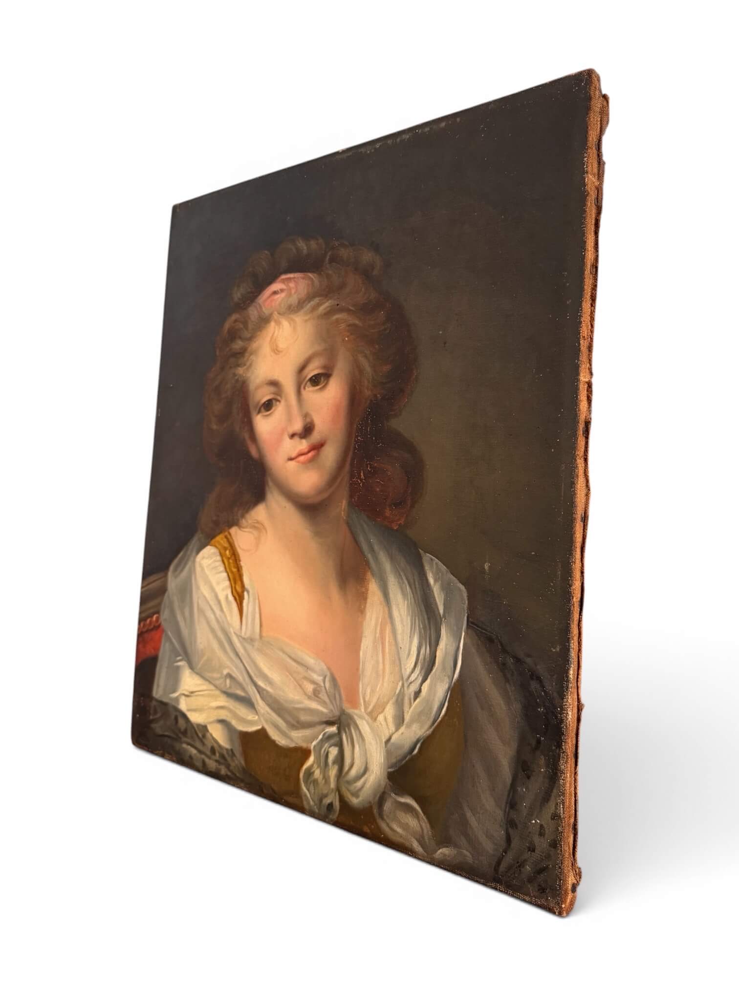 Marie-Geneviève Bouliard, autoportrait, tableau XIXème