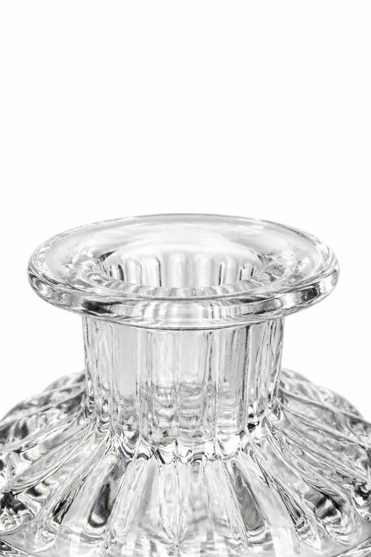 2 flacons "moulure russe", cristal Baccarat 1900