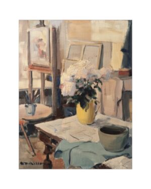 Huile sur toile, début XXème siècle