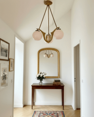 Lustre Art Déco à 3 feux