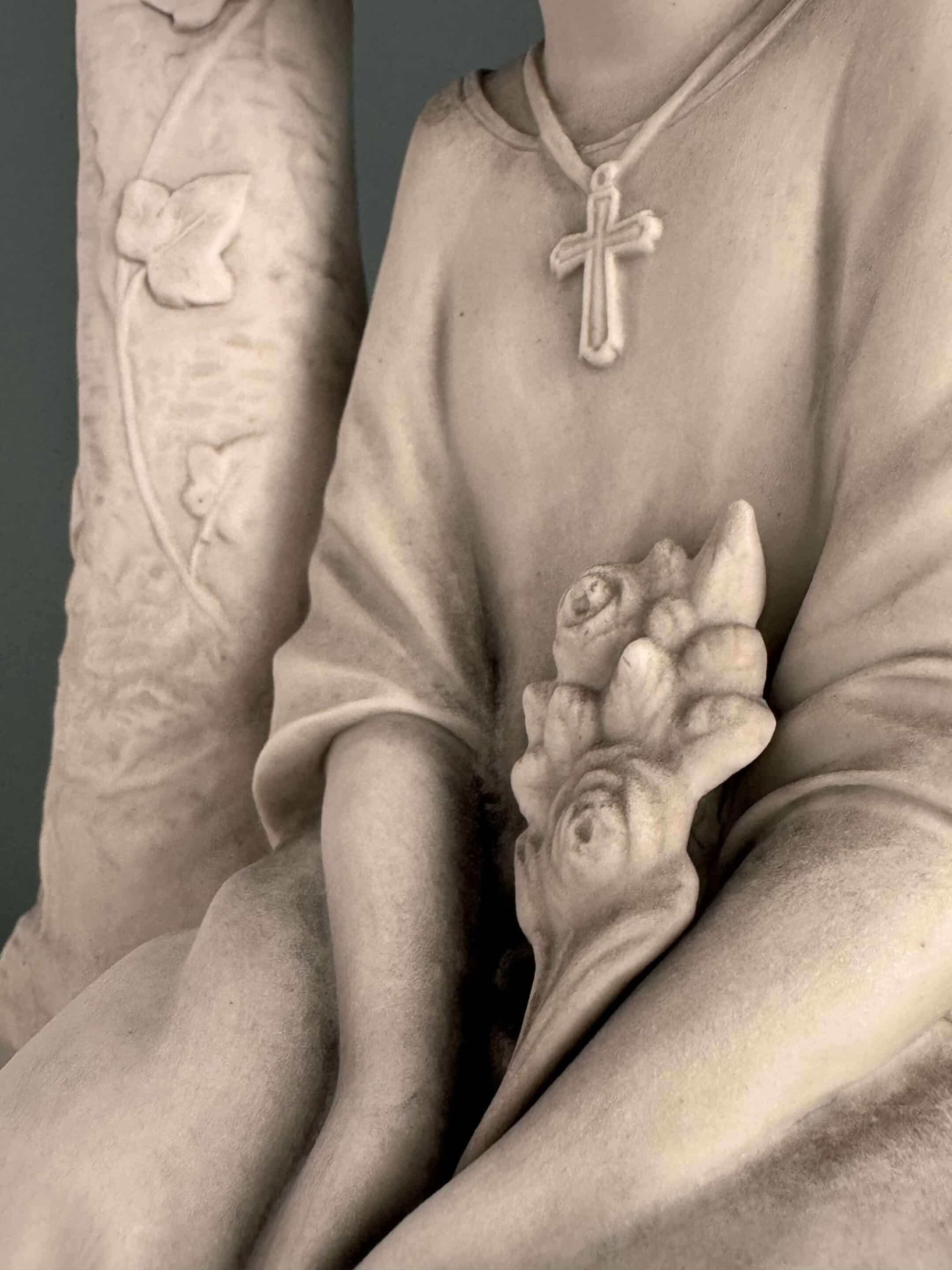 Statue religieuse XIXème siècle