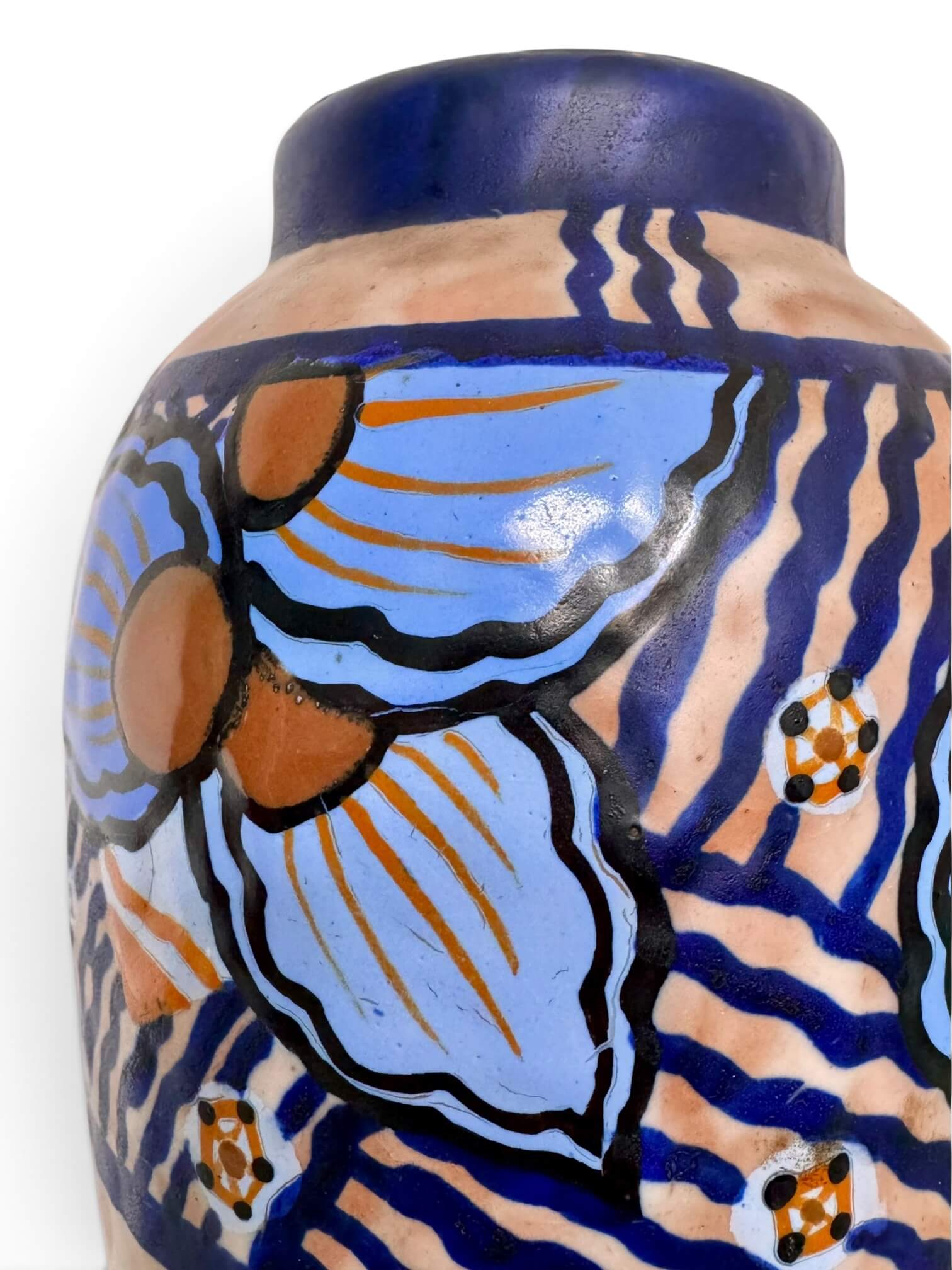 Louis Dage, 2 vases Art Deco 1929