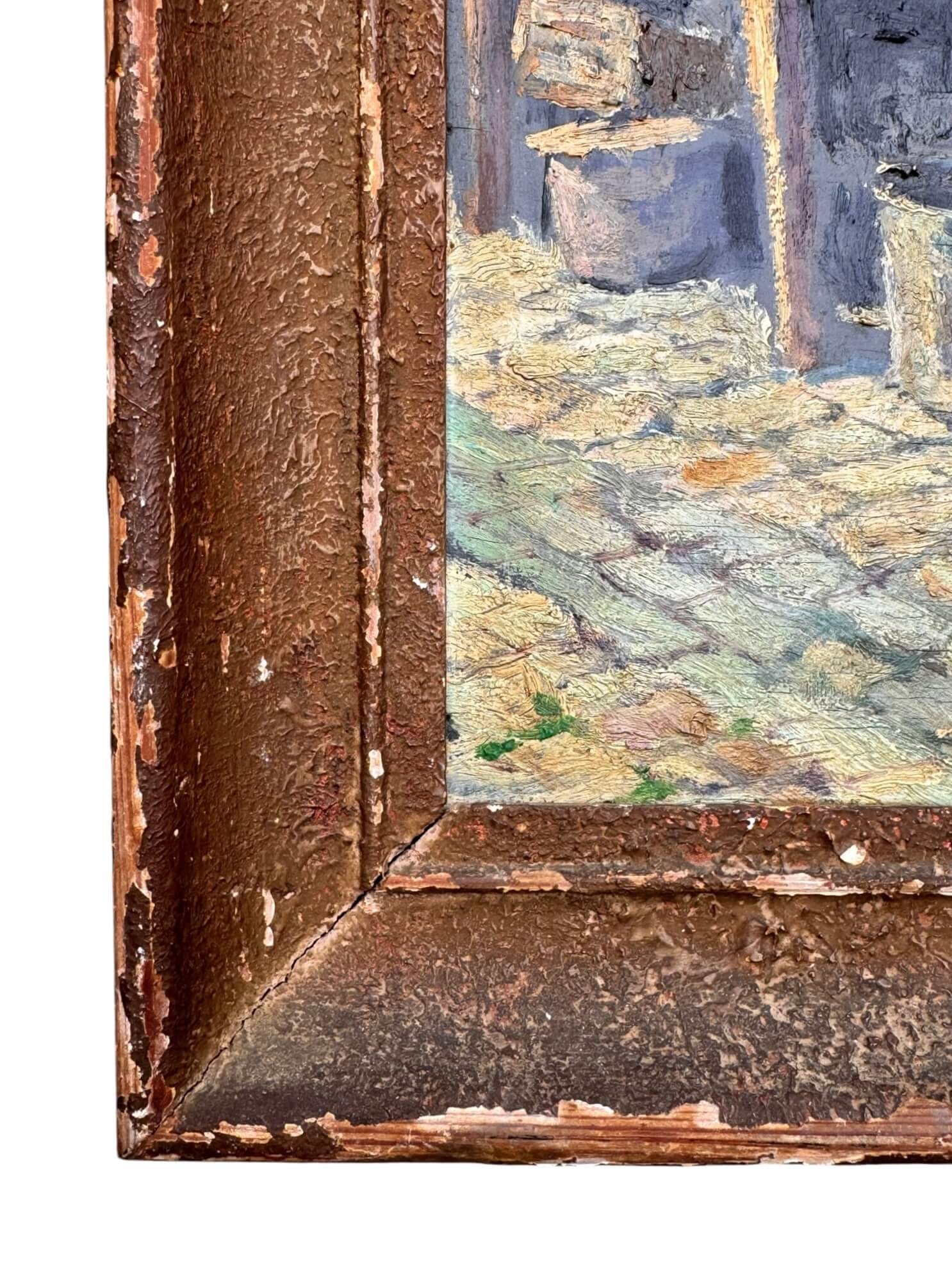 Tableau signé Robert Boudry