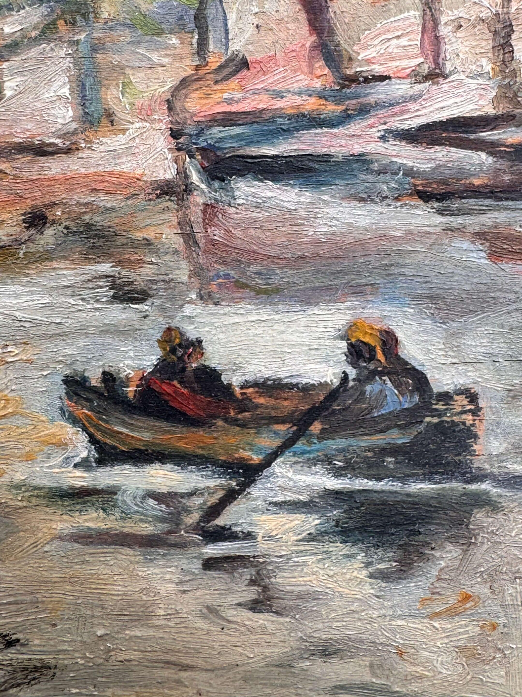 Léon Picot, paysage parisien 1948