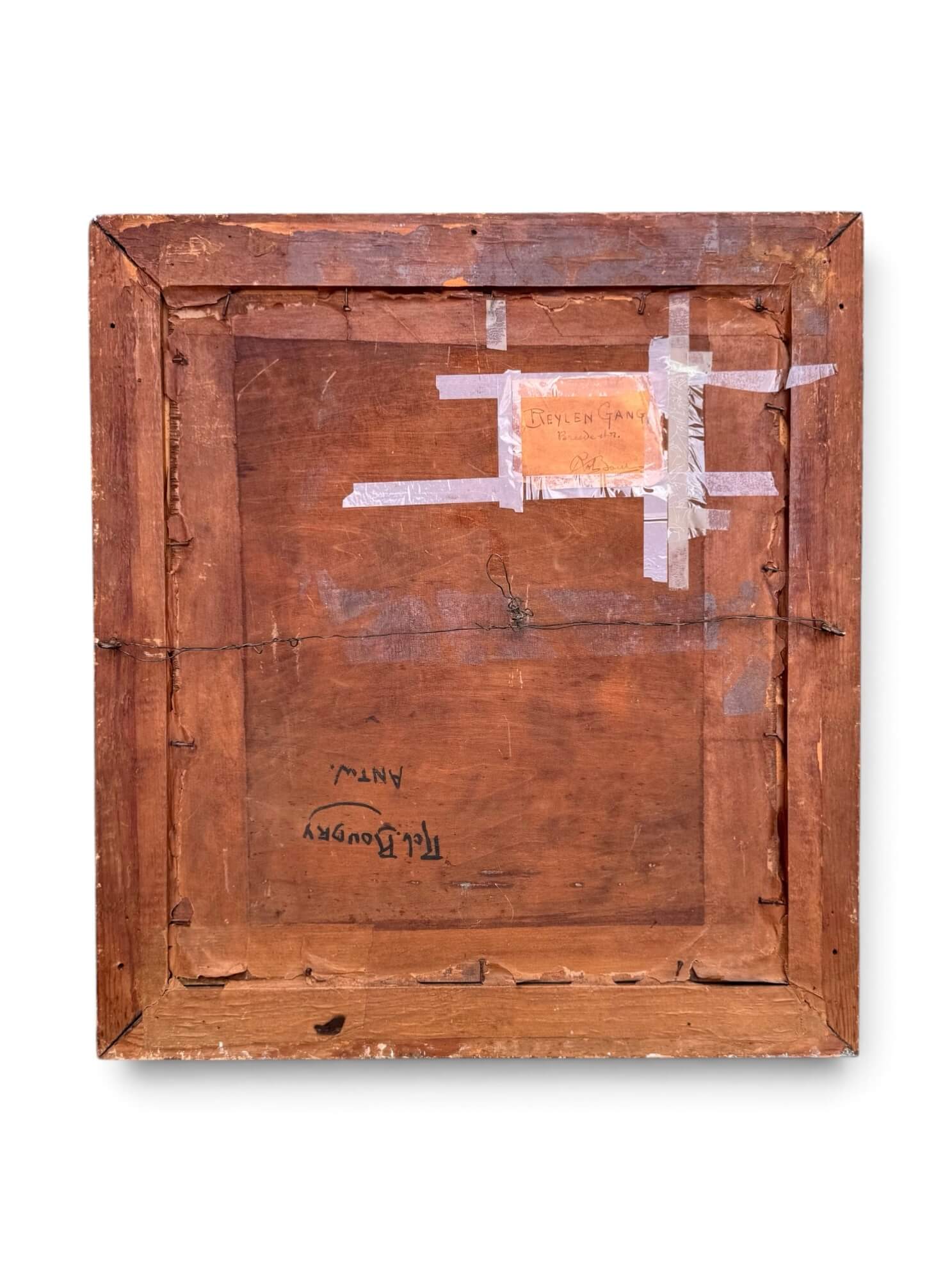 Tableau signé Robert Boudry
