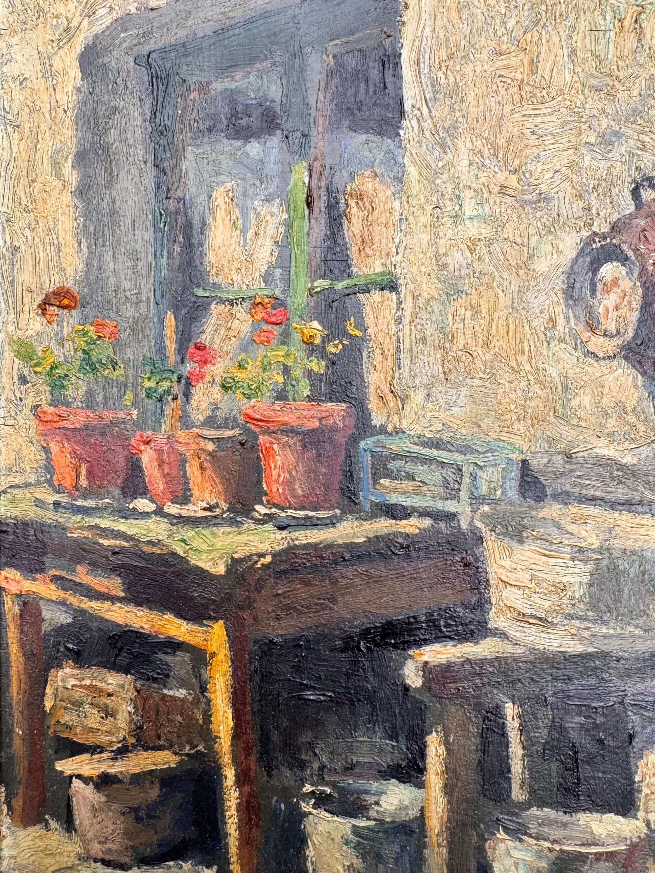 Tableau signé Robert Boudry