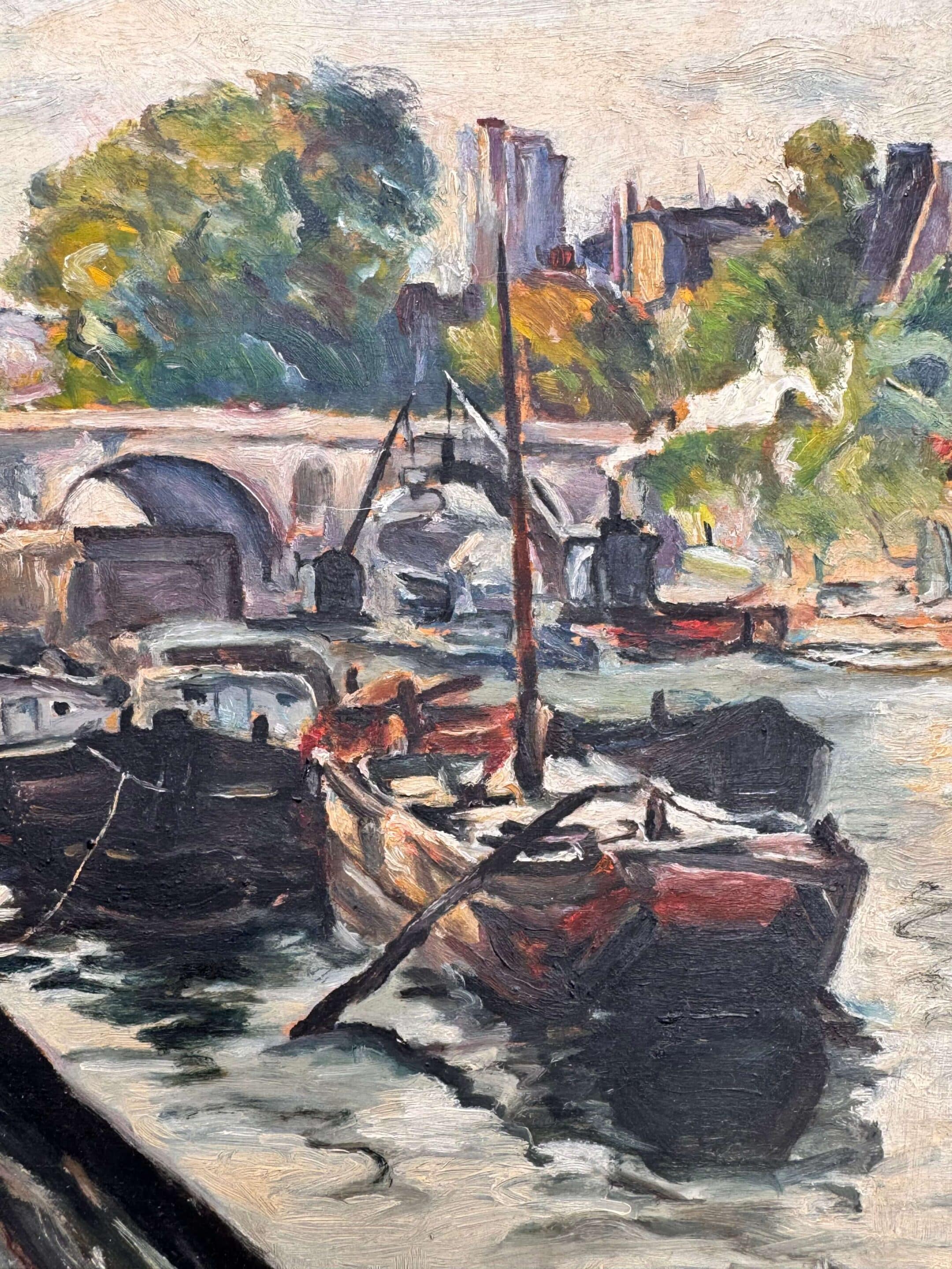 Léon Picot, paysage parisien 1948