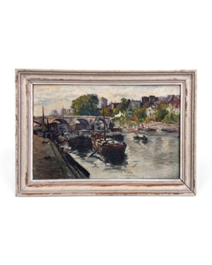 Léon Picot, paysage parisien 1948