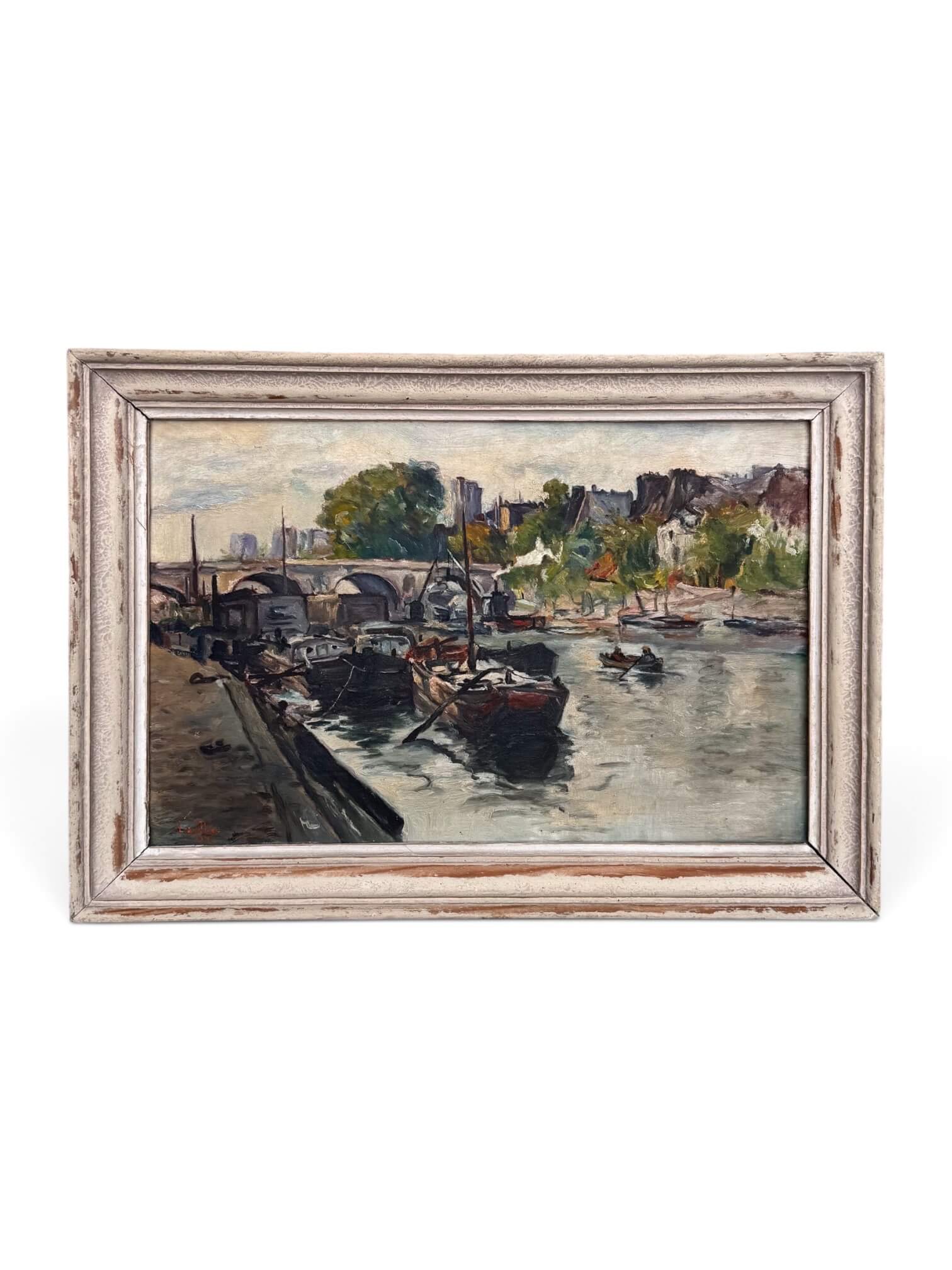Léon Picot, paysage parisien 1948