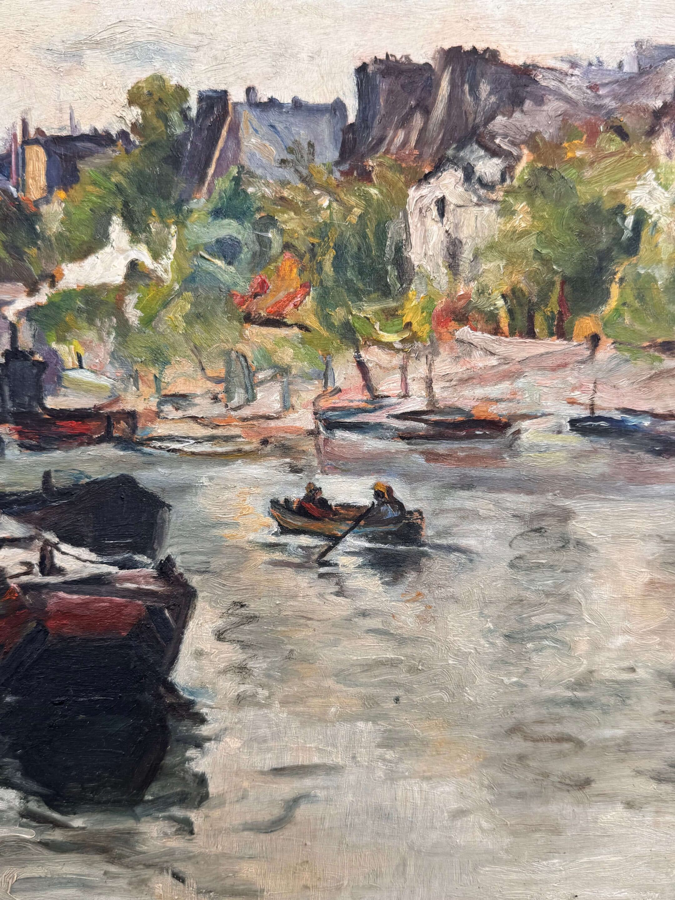 Léon Picot, paysage parisien 1948