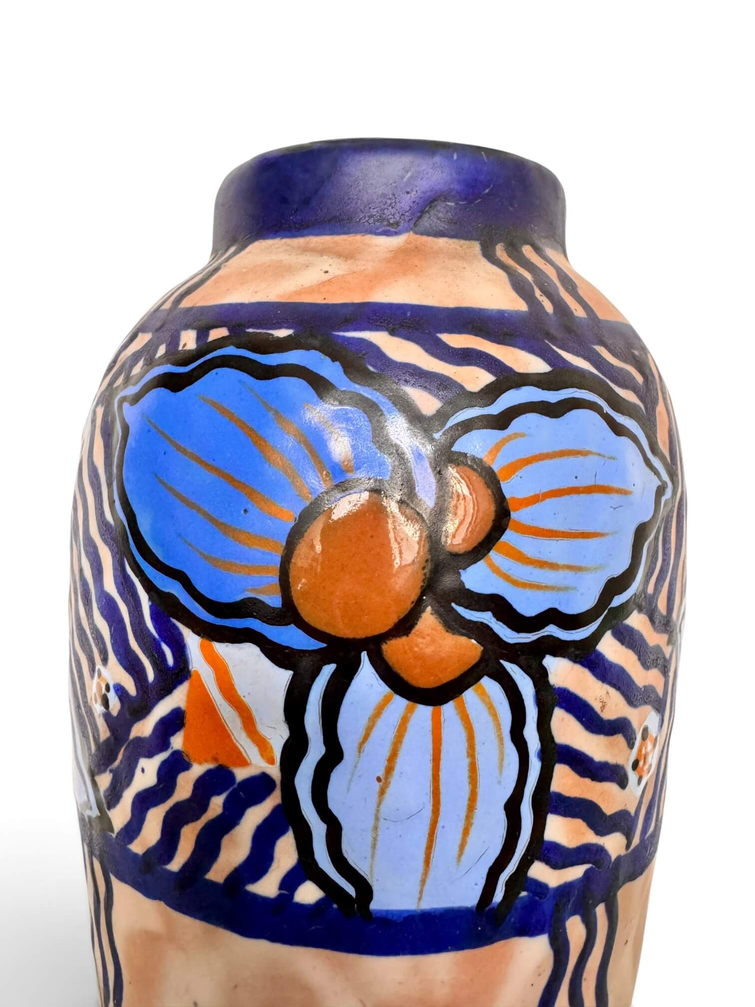 Louis Dage, 2 vases Art Deco 1929