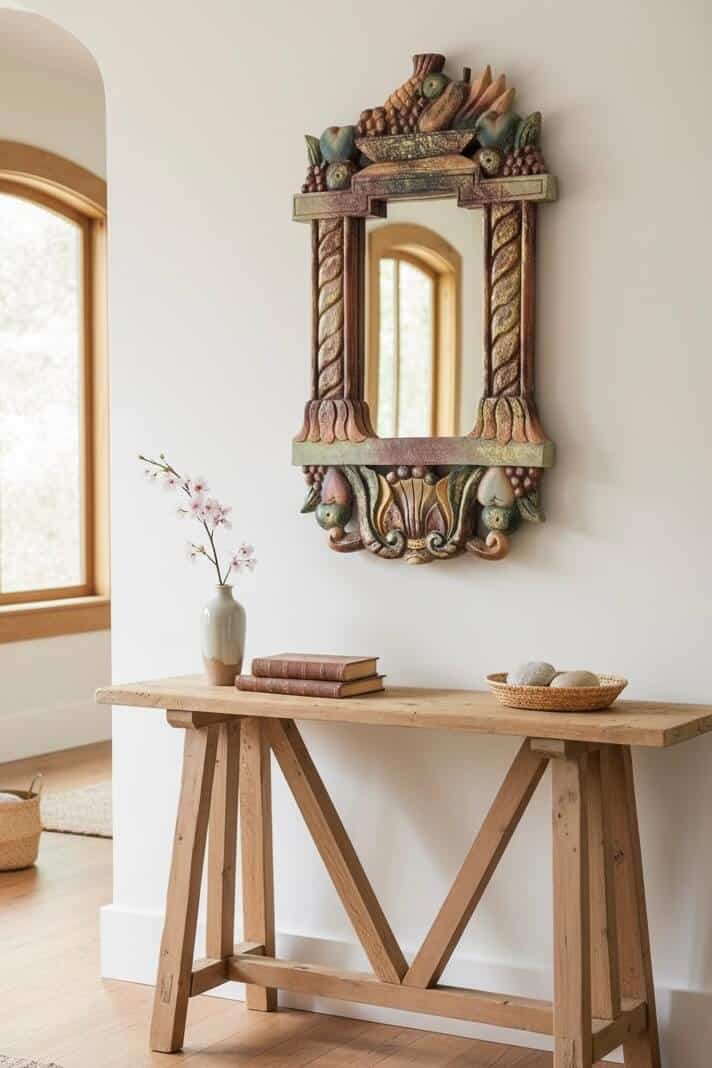 Miroir mural vintage