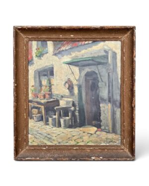 Tableau signé Robert Boudry